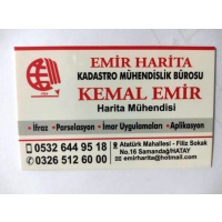 EMİR HARİTA VE KADASTRO MÜHENDİSLİK BÜROSU